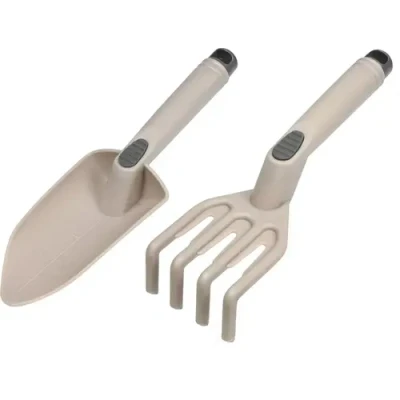 Afbeelding van Benson Tuingereedschap set 2 dlg kunststof beige