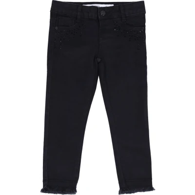 Afbeelding van Zwarte broek jeans Denim Co / 3 4 jaar 104 cm