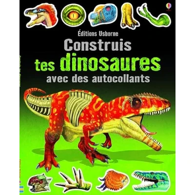 Afbeelding van Construis tes dinosaures avec des autocollants