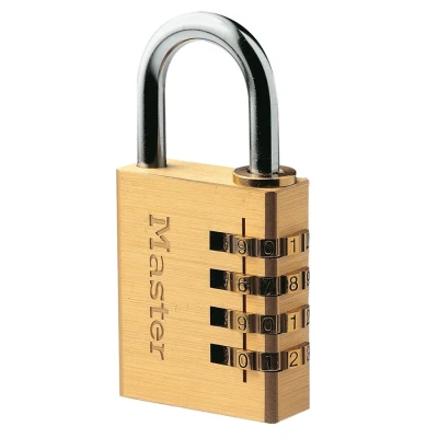 Image de Cadenas à combinaison laiton 40 mm masterlock 604eurd
