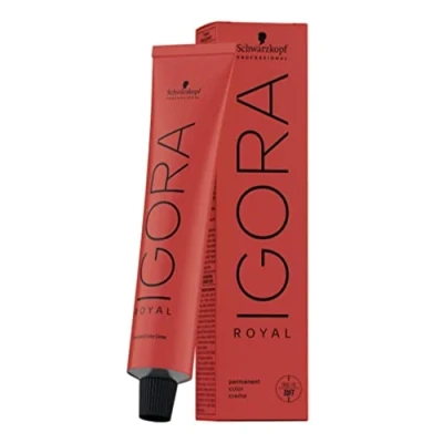 Afbeelding van Schwarzkopf Igora Royal haarverf 60 ml 7 76 Koper Roodbruin Middelblond