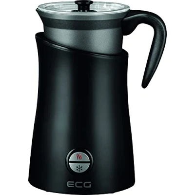 Afbeelding van ECG NM 2255 Latte Art Black Elektrische melkopschuimers 65 C Verwarmingscapaciteit: 300 ml / voor opkloppen: 150