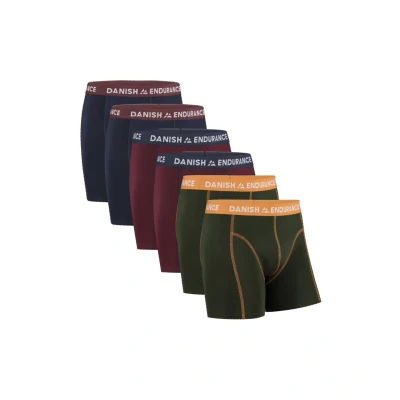 Afbeelding van Danish Endurance Classic Trunks 6 PACK Onderbroeken multicoloured, Heren, Maat: XL, Multi coloured