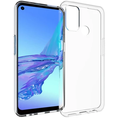 Afbeelding van Accezz Hoesje Geschikt voor Oppo A53s / A53 Siliconen Clear Backcover Transparant