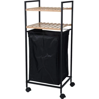 Afbeelding van Bathroom Solutions Badkamertrolley met wasmand