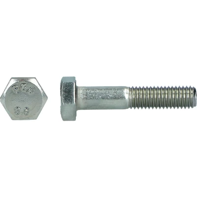 Afbeelding van PGB FASTENERS Zeskantbout 8.8 DIN 931 M 8x160 Zn 50 st