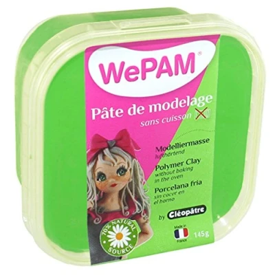 Image de Porcelaine froide à modeler WePam 145 g Vert