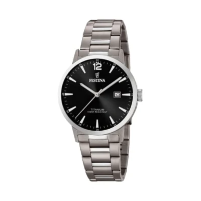 Afbeelding van Festina Calendario Horloge, Heren, Maat: One Size, Black