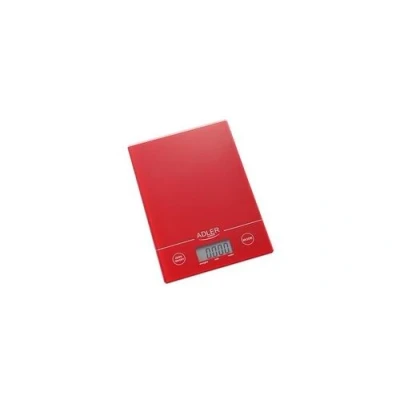 Image de Balance de cuisine adler ad 3138 r rot