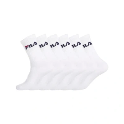 Afbeelding van Fila Fila/Am/Tnx6 Sportsokken voor heren (6 stuks), Wit.