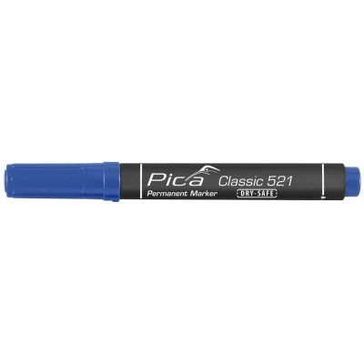 Afbeelding van Pica 520/40 Permanent Marker Beitel Blauw