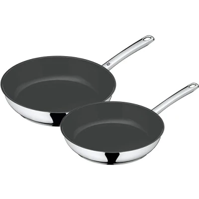 Afbeelding van WMF Pannenset 2 delig Zilver