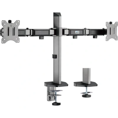 Afbeelding van Ergo Office Draaibare bureaubeugel voor twee monitoren 17 32&#039;&#039; max. 9kg,