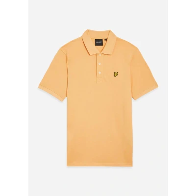 Afbeelding van Lyle &amp; Scott Plain Poloshirt, Heren, Maat: Large, Sherbet