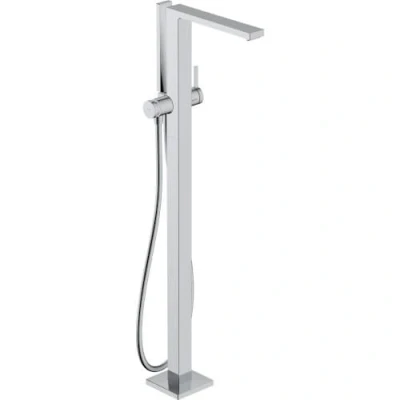 Afbeelding van Hansgrohe Tecturis E 1 greeps badmengkraan vloergemonteerd