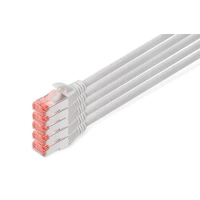 Afbeelding van Digitus DK 1644 200 5 netwerkkabel 20 m Cat6 S/FTP (S STP) Grijs