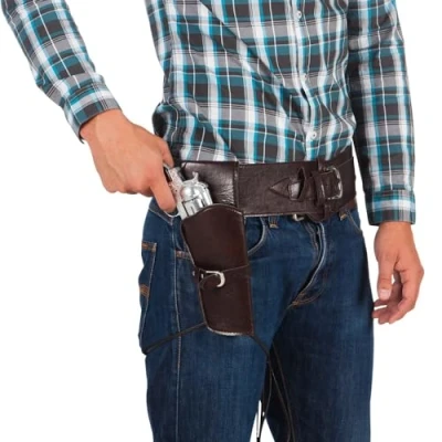 Afbeelding van Vegaoo Cowboy riem voor volwassenen Gekleurd One Size