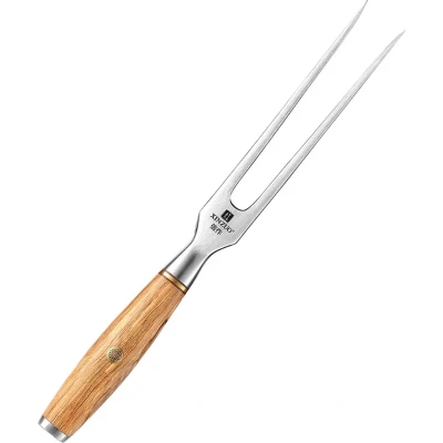 Afbeelding van Vleesvork van de Xinzuo B37 Damascus Series