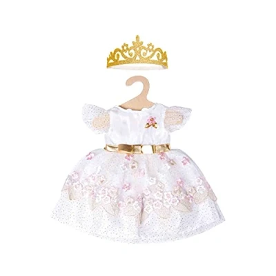 Afbeelding van Heless Babypoppenkleding Prinsessenjurk 35 45 Cm Roze 2 delig