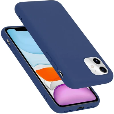Afbeelding van Cadorabo Hoesje geschikt voor Apple iPhone 11 in LIQUID BLAUW Beschermhoes gemaakt van flexibel TPU silicone Case Cover
