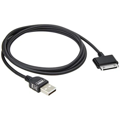 Afbeelding van System S USB datakabel en oplaadkabel voor Samsung Galaxy tablet.