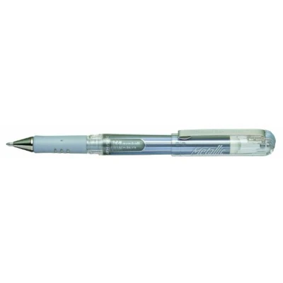 Afbeelding van Gelschrijver Pentel K230M zilver 0.4mm