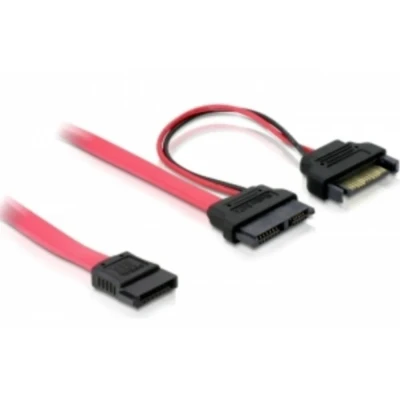 Afbeelding van Delock HDD Aansluitkabel 0.5 m Rood
