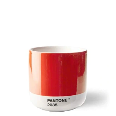 Afbeelding van Copenhagen Design Cortado Beker Dubbelwandig 170 ml Red 2035 / Porcelain