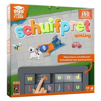 Afbeelding van 999 Games Schuifpret Spelling Educatief Taalspel Spelenderwijs leren