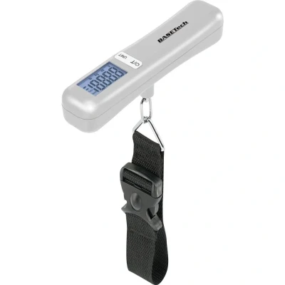 Afbeelding van Basetech LS 40S Kofferweegschaal Weegbereik (max.) 40 kg Resolutie 10 g Zilver