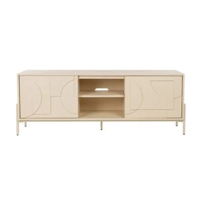 Afbeelding van Zuiver Sideboard Faces Beige