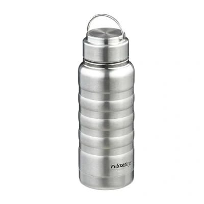Afbeelding van Relaxdays Thermosfles 400 ml isoleerfles dubbelwandig warm en koud koffie thee