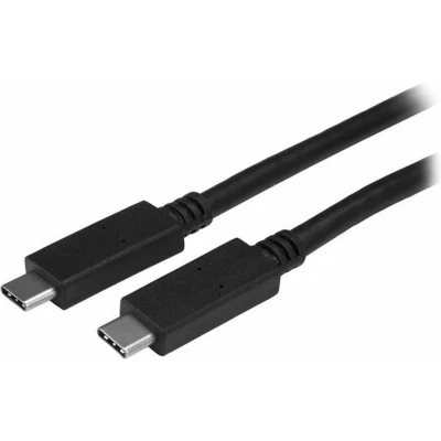 Afbeelding van Kabel USB C Startech USB315CC2M (2 m) Zwart