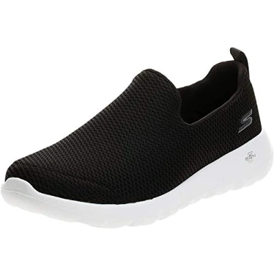 Afbeelding van Skechers Go Walk Max Athletic Air Mesh Slip on Shoe, Zwart Bbk