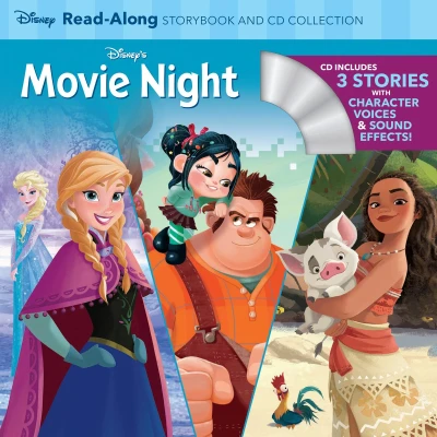 Afbeelding van Disney&#039;s Movie Night Read Along Storybook and CD Collection