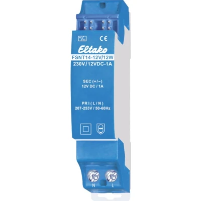 Afbeelding van Eltako FSNT14 12V/12W DIN rail netvoeding 1 A 12 W Aantal uitgangen: x Inhoud: stuk(s)
