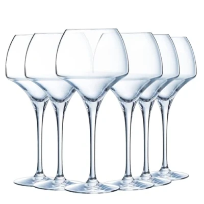 Afbeelding van Chef &amp; Sommelier Collectie Open Up 6 wijnglazen 55 cl van kristal Tannic modern en elegant gemaakt in Frankrijk versterkte verpakking
