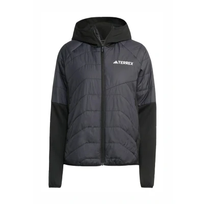 Afbeelding van adidas Sportswear Terrex Multi Climawarm Insulated Hybrid Hooded Winterjas, Dames, Maat: Medium, Black