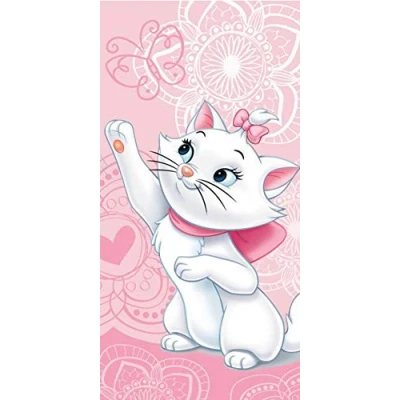 Afbeelding van Disney Aristocats Strandlaken Marie Cat 70 x 140 cm Katoen