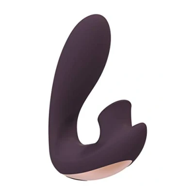 Afbeelding van Vibrator met Zuigfunctie Desirable Paars