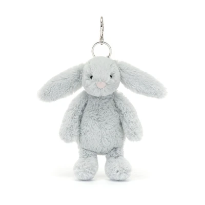Afbeelding van Jellycat sleutelhanger konijn bashful bobbie 17 cm