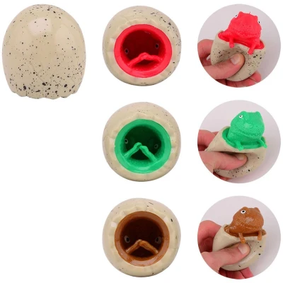 Afbeelding van John Toy Squeeze &amp; pop dino 5x5x6,5cm