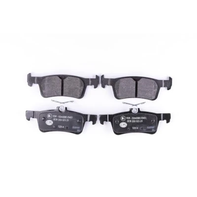 Afbeelding van HELLA 8DB 355 021 311 Remblokkenset Niet geschikt voor slijtage waarschuwingscontact PEUGEOT: 308 SW 2, II Hatchback, I