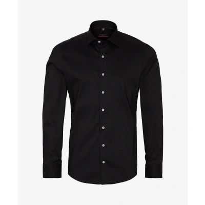 Afbeelding van Eterna Performance Shirt SLIM FIT Zakelijk overhemd, Heren, Maat: 39x67, Schwarz