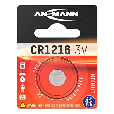 Afbeelding van Ansmann 3V Lithium CR1216 Wegwerpbatterij
