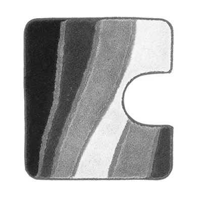 Afbeelding van Toiletmat Ocean Grijs 55x50cm