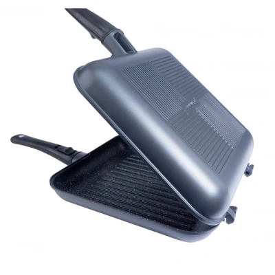 Afbeelding van Ridgemonkey Connect Pan &amp; Griddle XXL Granite Edition Kampeerspullen
