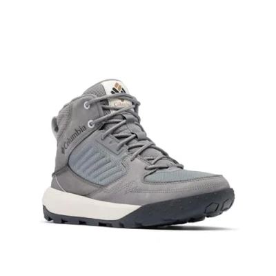 Afbeelding van Columbia Portlander halfhoge wintersneakers voor heren, City Grey Black
