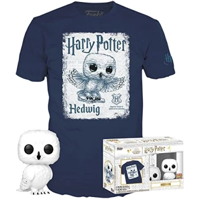 Image de Figurine Funko Pop and Tee Harry Potter Hedwig L
