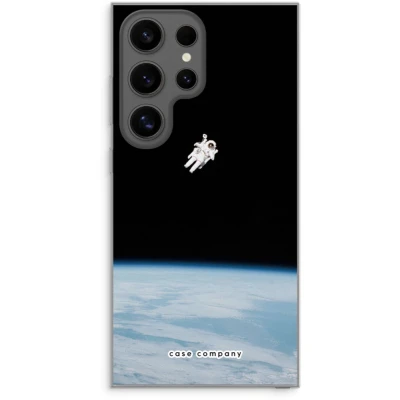 Afbeelding van Case Company® hoesje geschikt voor Samsung Galaxy S24 Ultra Alone in Space Soft Cover Telefoonhoesje Bescherming aan alle Kanten en Schermrand
